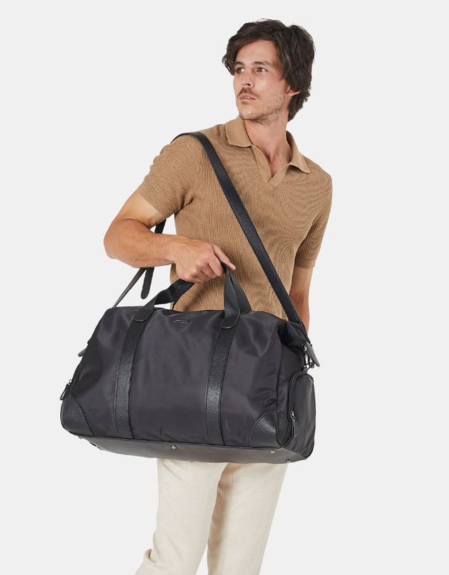 Pierre Cardin - Pierre Cardin Unisex Nylon Adventurous Overnight Bag