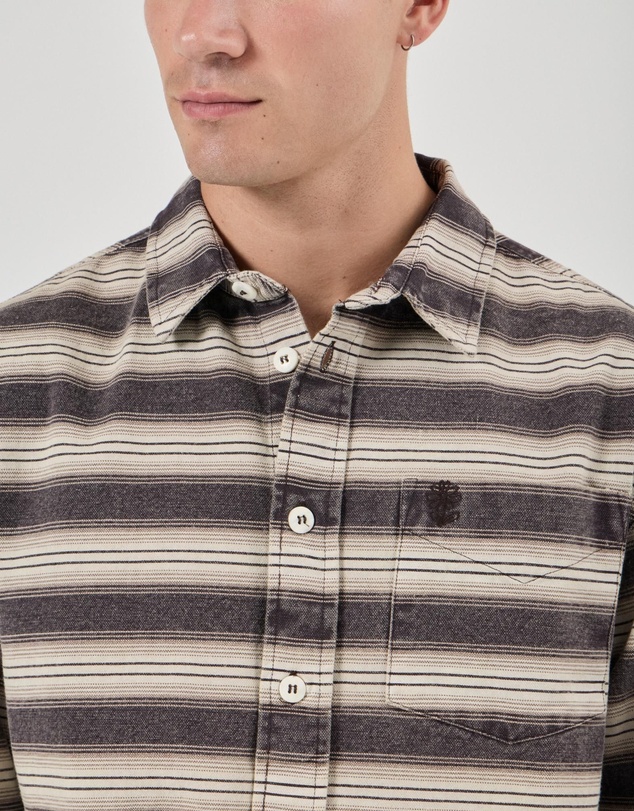 Rolla's - Meridian Stripe Long Sleeve Shirt
