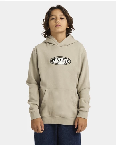 Quiksilver - Boys 8 to 16 Quik Global Pullover Hoodie