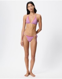 Damson Madder - Tie Side Bikini Bottoms