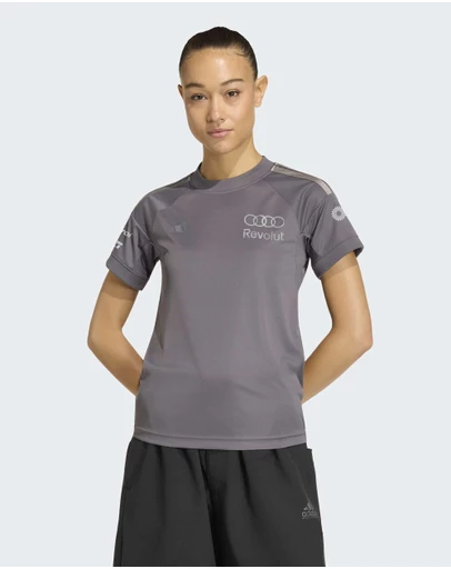 adidas Performance - AUDI REVOLUT F1 TEAM SHORT SLEEVE DRIVER JERSEY REPLICA Womens