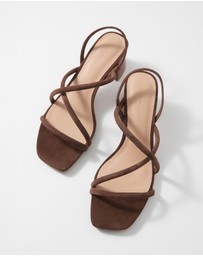 & Other Stories - Strappy Block Heel Sandals