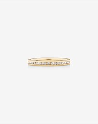 Michael Hill - Wedding Band with 0.20 Carat TW of Diamonds in 14kt Yellow Gold