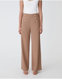 Forcast - Evie Wide Leg Sailor Pants