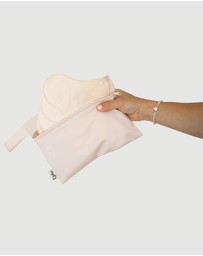 B Free Intimate Apparel - Ultra Thin Long Reusable Panty Liner With Wings - 10 Pack