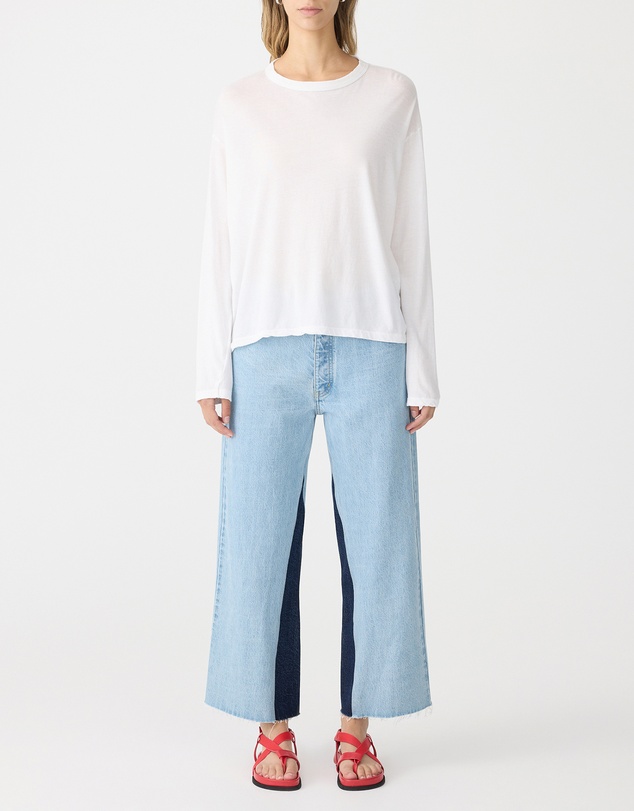 Bassike - Slouch Superfine Long Sleeve T-Shirt