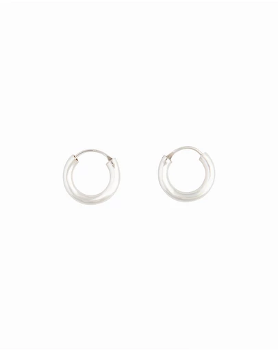 Lovisa - Sterling Silver Chunky Huggie Earrings