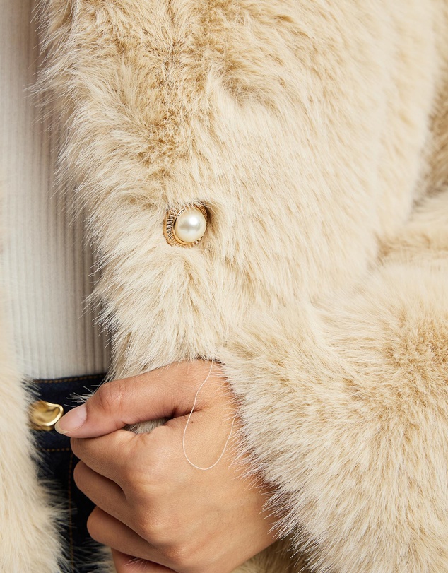 Honey and Beau - Gracia Faux Fur Jacket