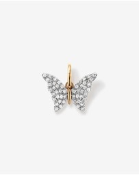Michael Hill - Diamond Butterfly Pendant in 10kt Yellow Gold