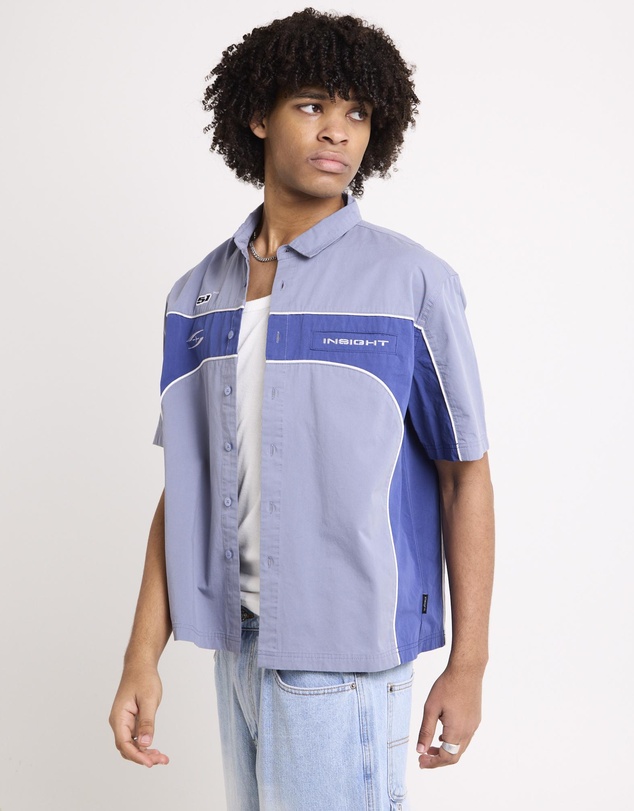 Insight - Axel Panelled Short Sleeve Shirt