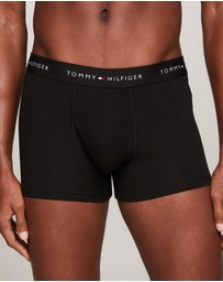 Tommy Hilfiger - 3-Pack Essential Logo Waistband Trunks
