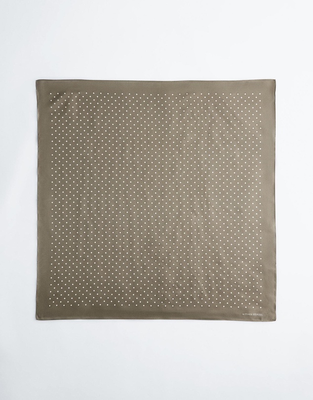 & Other Stories - Diamond Print Silk Scarf