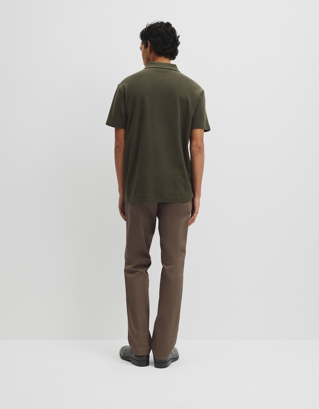 Country Road - Short Sleeve Waffle Button Polo