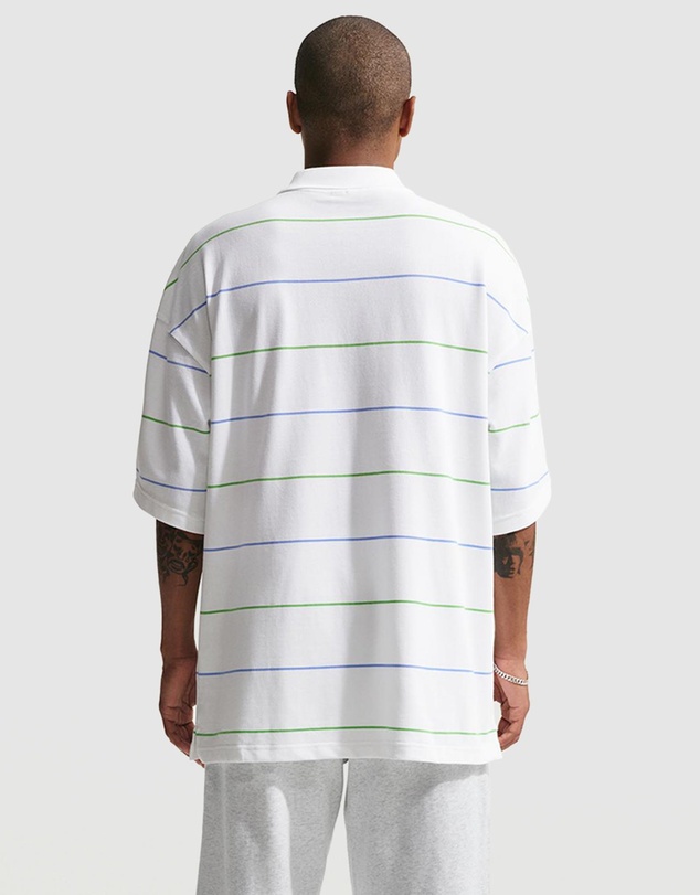 Nike - Sportswear Club Oversized Striped Polo