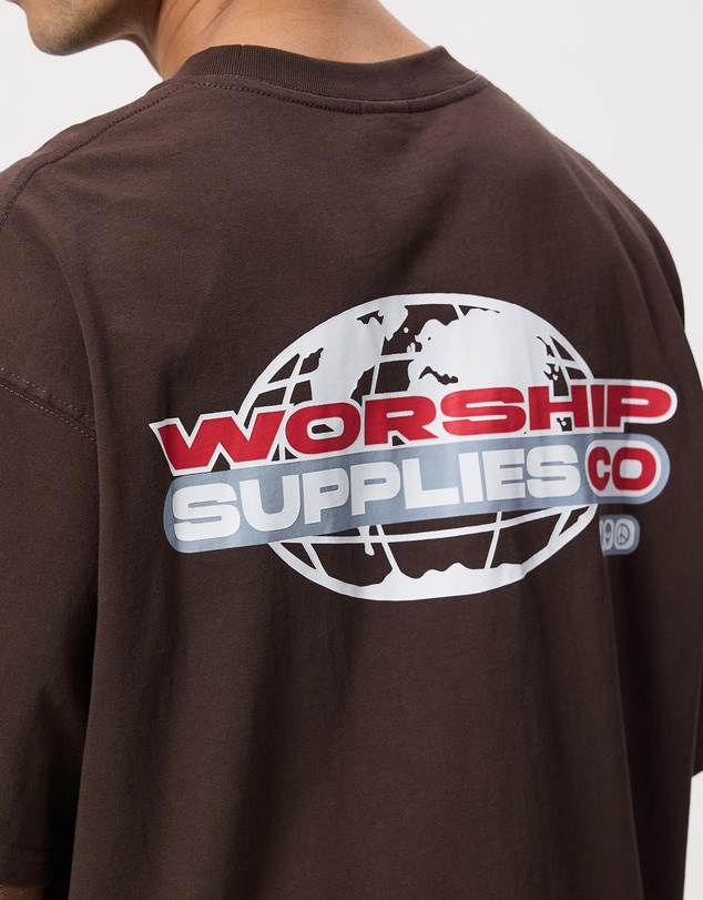 Worship - Global Box Crop Tee