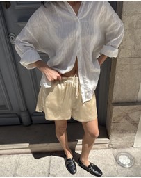 CAMIXA - Lulu Silk Shorts