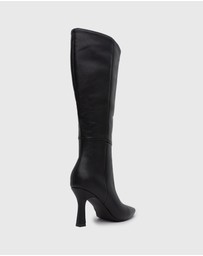 Betts - Maverik Square Toe Stiletto Knee Boots
