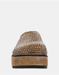 Steve Madden - Mellow-R Olive Flats