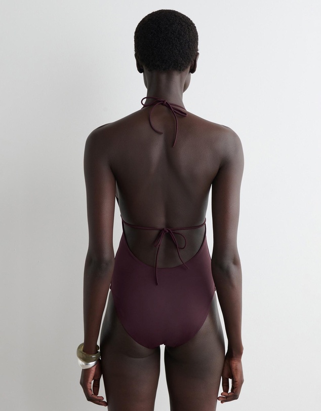 COS - Plunge-Neck Swimsuit