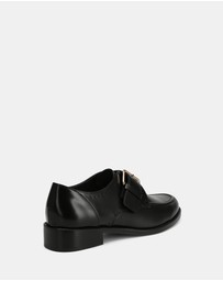 Wittner - Fredi Leather Monk Strap Loafers