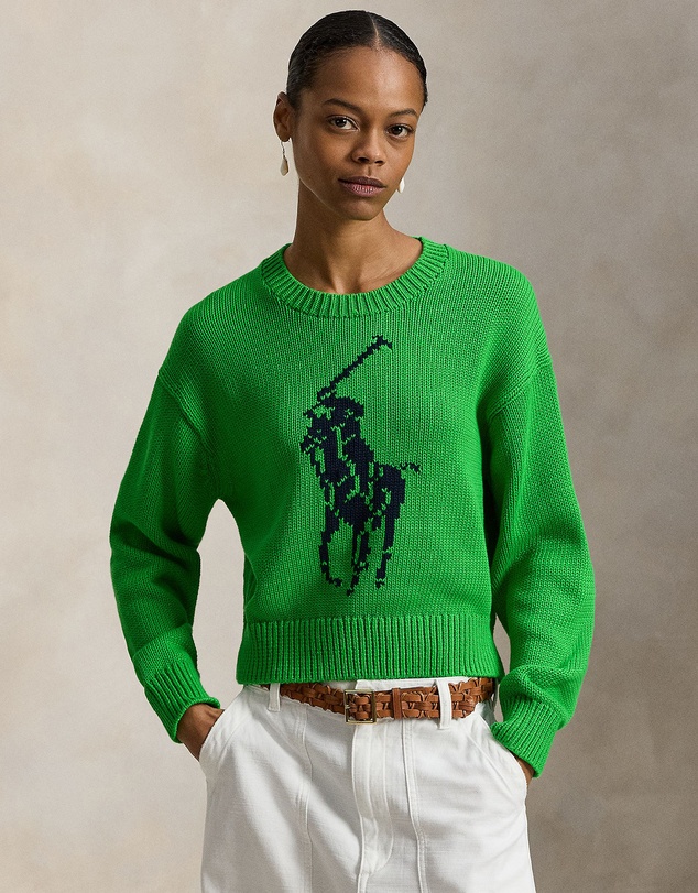 Polo Ralph Lauren - Big Pony Cotton Crewneck Sweater