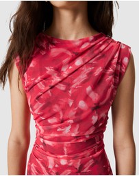 & Other Stories - Draped Sleeveless Midi Dress