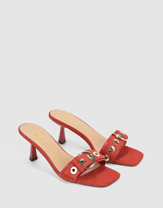 Siren - Saskia Heeled Mules