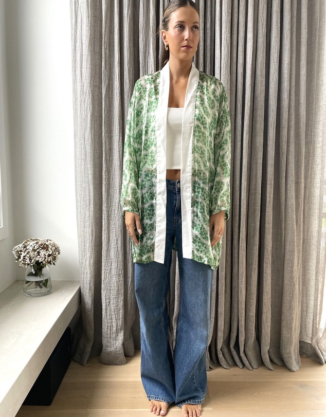 SILK MAGNOLIA - Silk Kimono