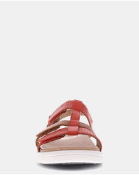 Mia Vita - Bryn Adjustable Sandal - Rose Multi