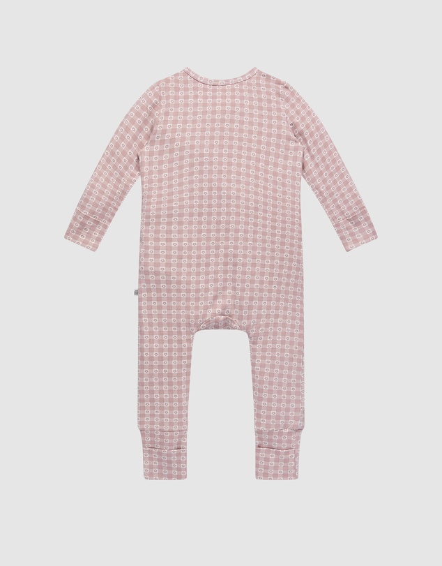 Kynd Baby - Day Or Night Onesie in Flower Gingham