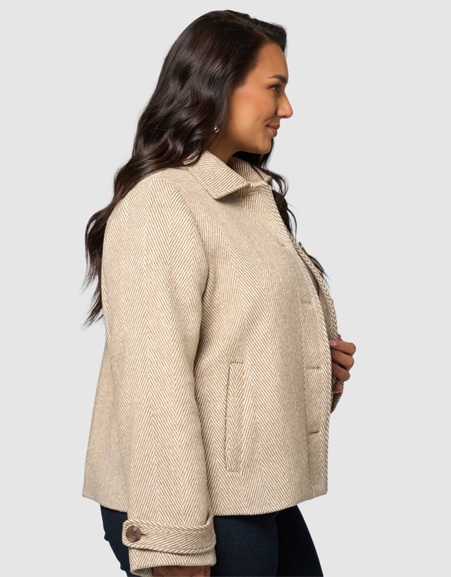 Something 4 Olivia - Masie Crop Coat
