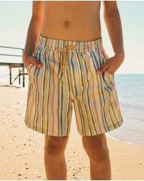 Skwosh - Clinkers Boys Everyday Shorts in Multi Stripe