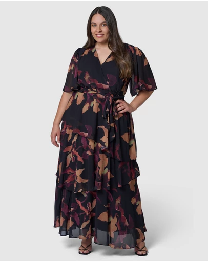Pink Dusk by Curve Project - Hypnotic Maxi Dress