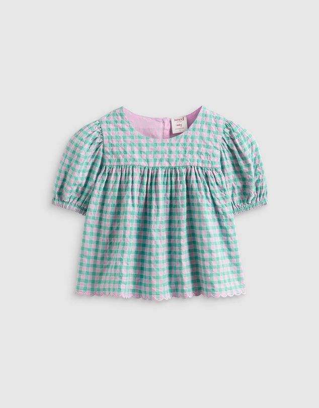 Seed Heritage - Gingham Top