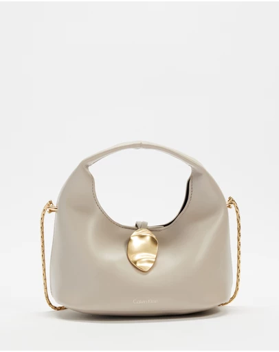 Calvin Klein - Stone Lock Slouchy Crossbody Bag
