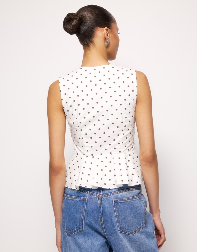 AERE - Juniper Tie Front Top