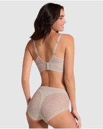 Leonisa - Sheer Undetectable Medium Control High Waist Shaping Brief