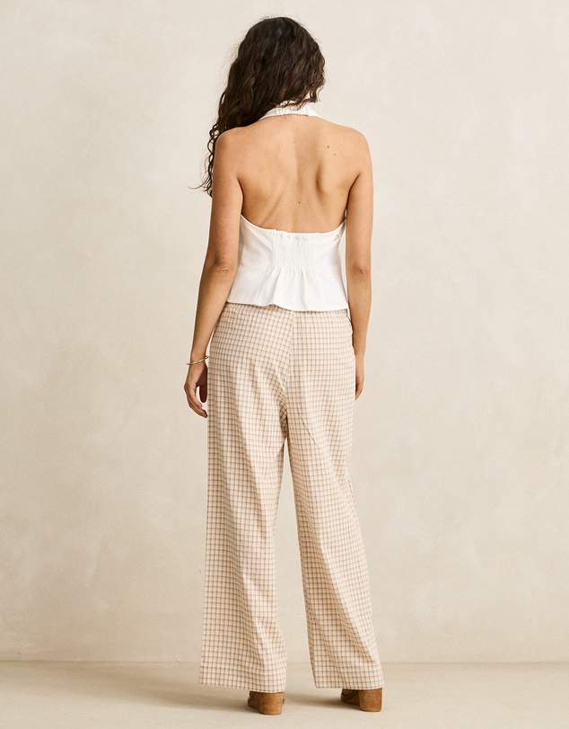 Rhythm - Louise Tie Front Halter Top