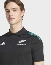 adidas Performance - All Blacks Training Polo Shirt Mens