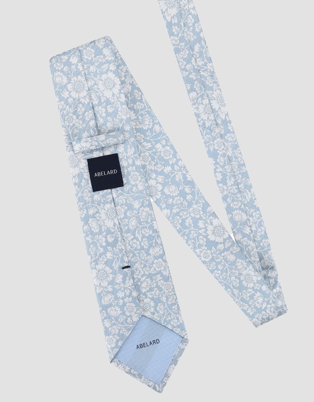 Abelard - Formal Botanical Jacquard Tie