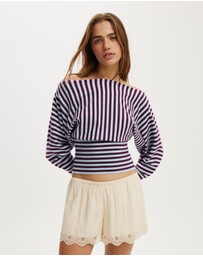 Cotton On - Everfine LS Batwing Knit Top