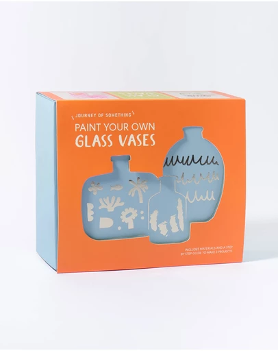 Journey Of Something - Paint Your Own Glass Vases