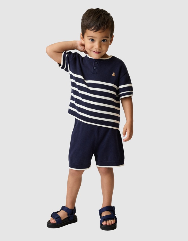 GAP - SS Crochet Tee X Crochet Shorts Set - Babies-Kids