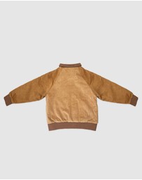 Banabae - Rad Kid Cord Collared Bomber Jacket
