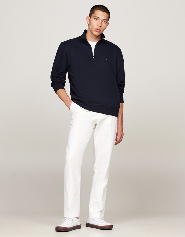 Tommy Hilfiger - Quarter-Zip Mock Turtleneck Sweatshirt