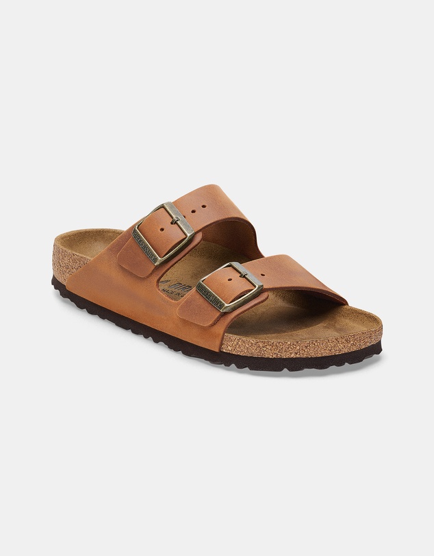 Birkenstock - Arizona Oiled Leather Narrow - Unisex