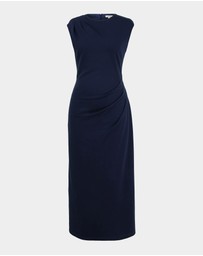 Forcast - Adele Pleated Midi Dress
