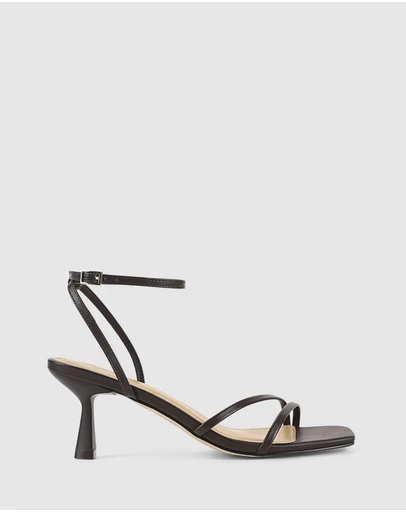 Siren - Saffron Strappy Heels