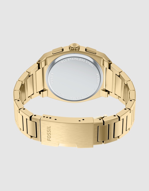 Fossil - Everett Gold Tone Chronograph Watch