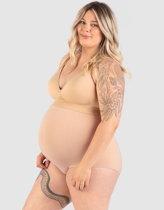 B Free Intimate Apparel - Cotton Maternity Full Briefs